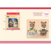 Набір тварин флоксові Білки 2 фігурки G08