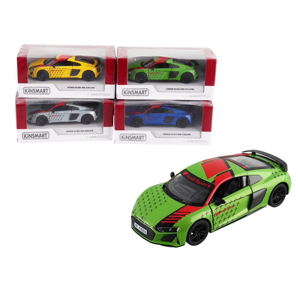 Модель легкова Audi R8 Coupe 5'' KT5422FW метал.інерц.відкр.дв.4кол.кор./96/