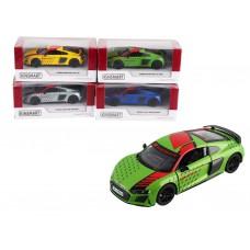 Модель легкова Audi R8 Coupe 5'' KT5422FW метал.інерц.відкр.дв.4кол.кор./96/