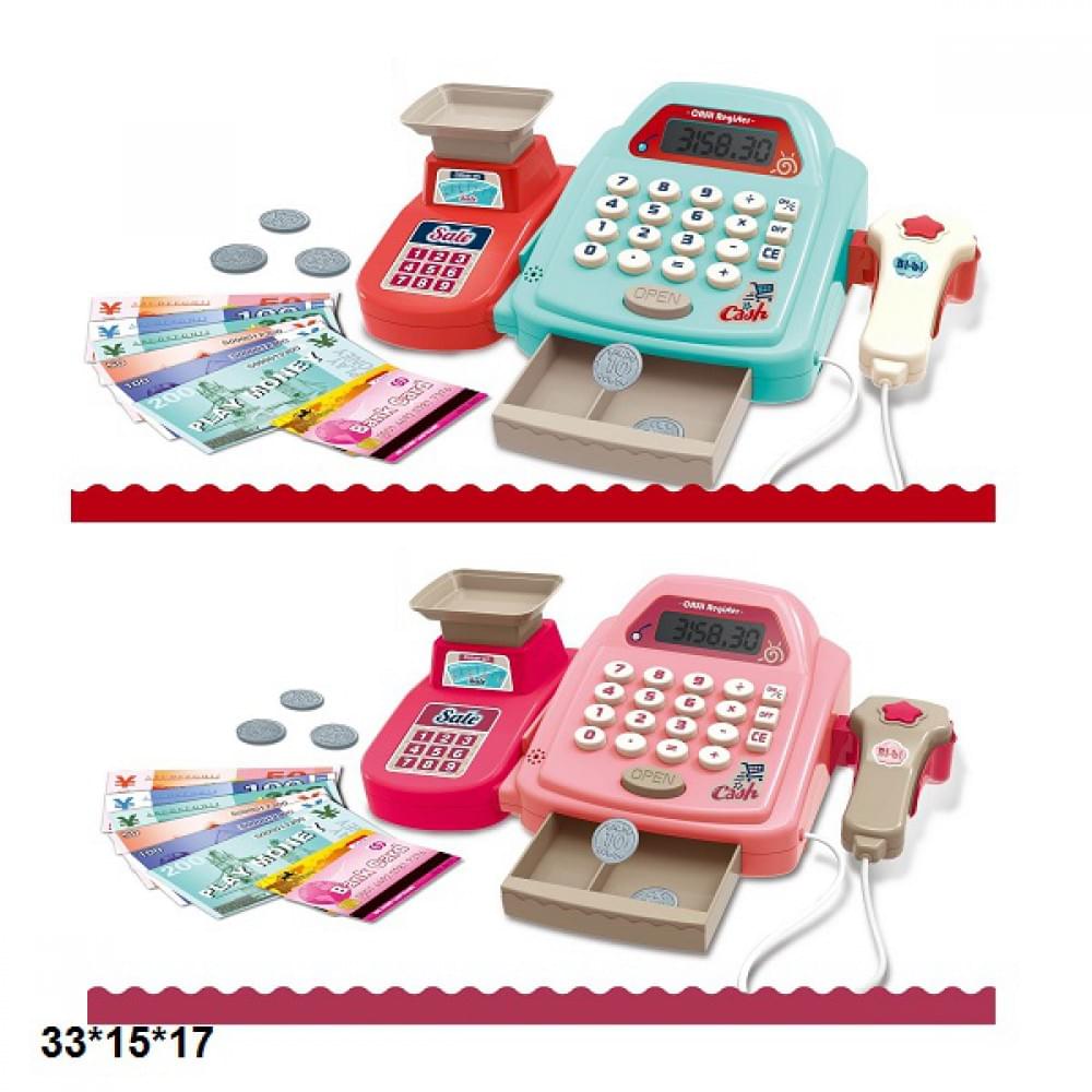 Касовий апарат SK112A/B з набором батар.муз.світ 2кол.кор.33*15*17 /36/