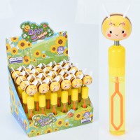 Мильні бульбашки меч, 19 см, кришка-бджілка