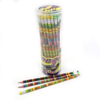 Олівець чорнографітний School, HB, з гумкою, 48 шт., 0417DSCN