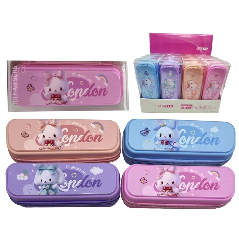 Пенал-косметичка із утримувачем Зайчик, 4x4x16 см (В асортименті)