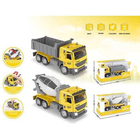 Спецтехніка металева, CLM21K, світлові, звукові ефекти (В асортименті)