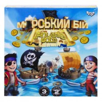 Настільна гра Морський бій, Pirates Gold (українською), Danko Toys