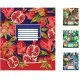 Зошити учнівські 60 аркушів лінія. 1В Floral series 10 шт. в упаковці