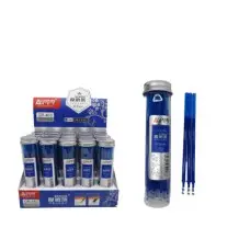 Стержень гелевый Пиши-стирай, 0.5 мм, синий, Aodemei, 20 шт.