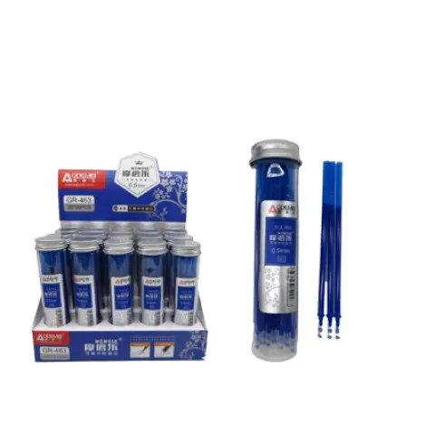 Стрижень гелевий Пиши-стирай, 0.5 мм, синій, Aodemei, 20 шт.