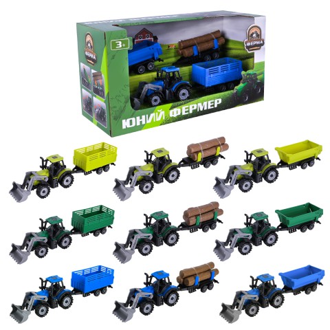 Трактор з причепом інерційний (в асортименті) 5279-99A