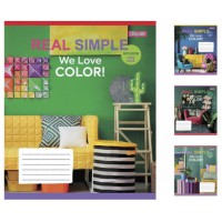 Зошити учнівські 60 аркушів клітинка 1В We love color!, 10 шт. в упаковці