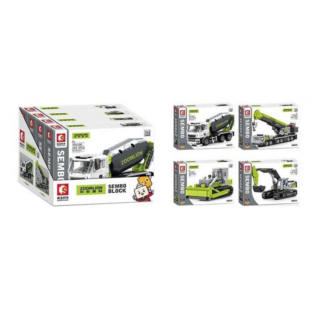 Конструктор /9/36/4шт в кор. 236 дет. 28*21*6 см