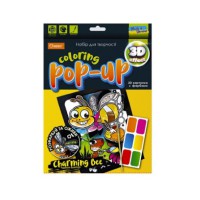 Набір для творчості 3D картинка з фарбами Чарівна бджілка