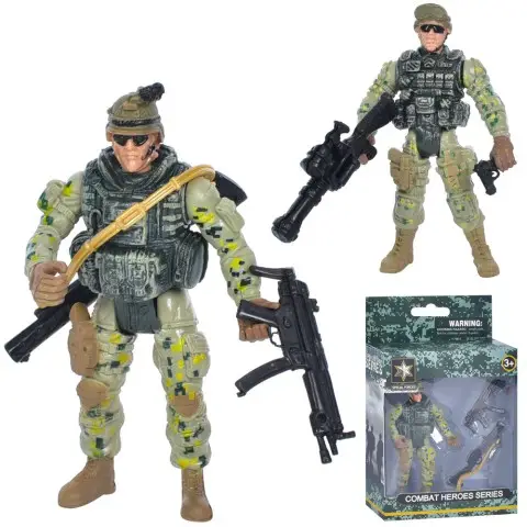 Набір із фігурками, 10 см, зброя, 2 шт., 17x11x3.5 см