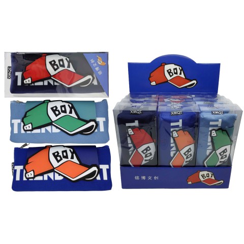 Пенал-косметичка Кепка-Boy, PVC, Н-372 (В асортименті)