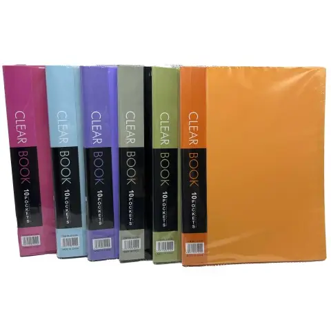 Папка, А4, 20 файлів, 60 мкм+3 мкм, 23.5x31 см, D-1020-A (В асортименті)