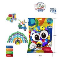 Конструктор, 124 деталі, у пакеті, 30x20x5 см