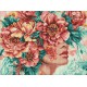 Набір з алмазною мозаїкою Романтика квітів AMO8032, 30x40 см