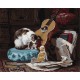 Набір для розпису по номерах Родина музикантів, 40x50 см, КНО4493