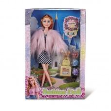 Лялька 30 см, шарнірні з'єднання суглобів, знімний одяг та взуття, аксесуари 8675-7