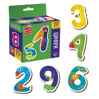 Гра розвиваюча, набір магнітів Цифри