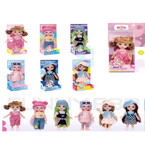 Лялька, DH2368A, 15 см, шарнірна (В асортименті)
