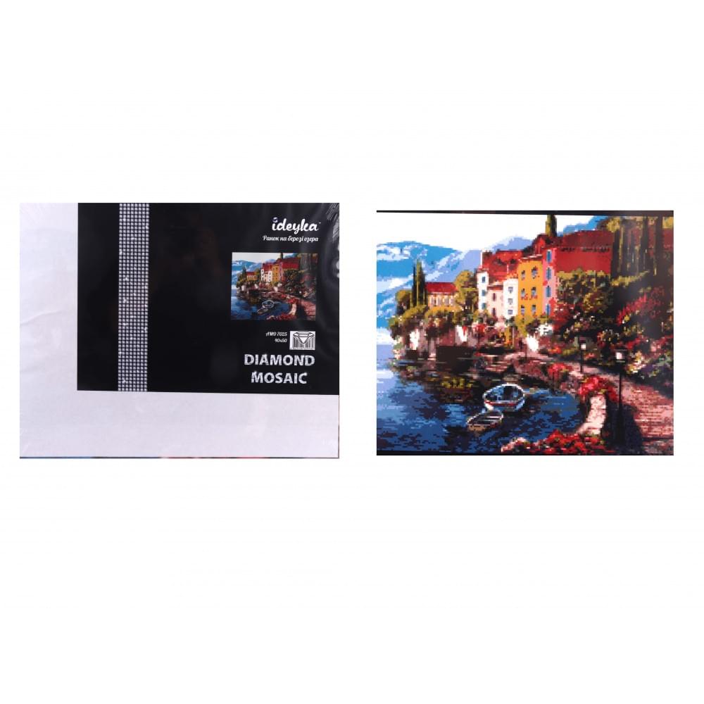 Набір з алмазною мозаїкою "Ранок на березі озера" 40х50см AMO7025