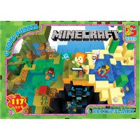 Пазли G-Toys Minecraft, 117 елементів MC793