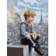 Картина за номерами Хлопчик-янгол Ideyka 30×40 см КНО8684