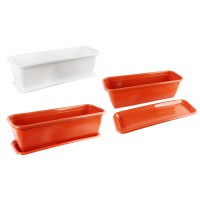 Горщик для квітів балконний №0 47*19см