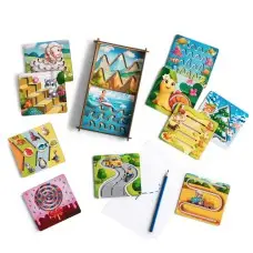 Трафарети дерев'яні маленькі 12 шт Ubee ПСФ094