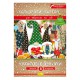 Набір кольорового картону Крафтові візерунки Різдвяна серія АП-1119