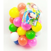 Кульки середні м’які, 70 мм, 50 шт. в сумці, 16210