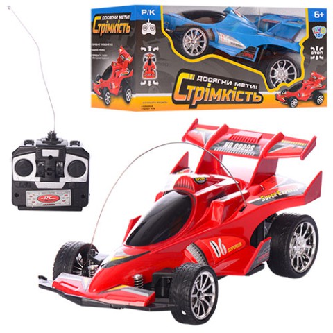 Машина гоночна на радіокеруванні, 19x8.5x10 см, 0909S-4F (В асортименті)