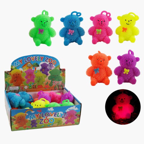 Антистрес Ведмедик з підсвічуванням, C68784 (В асортименті)