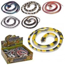 Фігурка змія, 64см, (6 видів) /12/288/24шт в кор. 25-9-18,5см