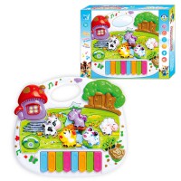 Музичне піаніно WToys, 18126, озвучене українською мовою, інтерактивний