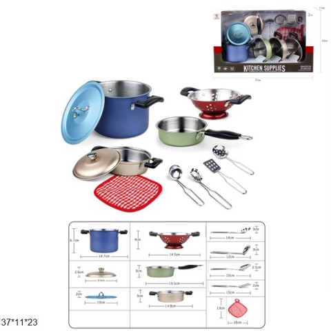 Набір посуду метал 988-C27