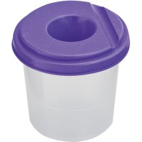 Склянка-непроливайка, фіолетова, 6 шт. в упаковці