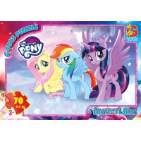 Пазли G-Toys My Little Pony, 70 елементів, MLP014
