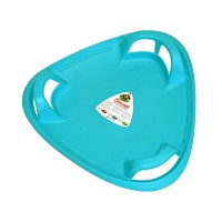 Санки-тарілка Льодянка 4, бірюзова, Фламінго, 62x64x12 см