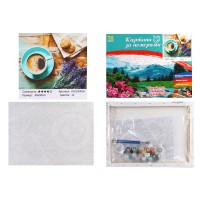 Набір для розпису по номерах Холмистий берег, TK Group, 30x40 см, 30050