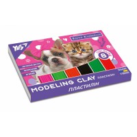 Пластилін Yes Keith Kimberlin, 8 кольорів, 160 г