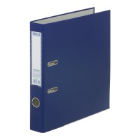 Реєстратор односторонній Etalon, А4, 50 мм, збірний, темно-синій