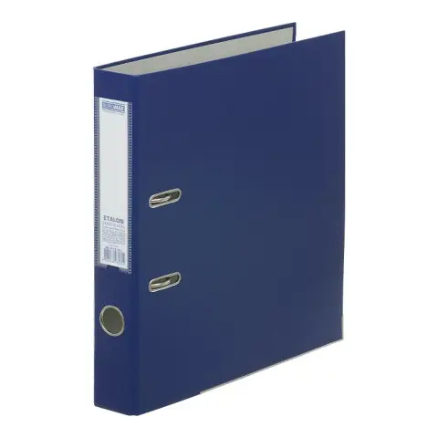 Реєстратор односторонній Etalon, А4, 50 мм, збірний, темно-синій
