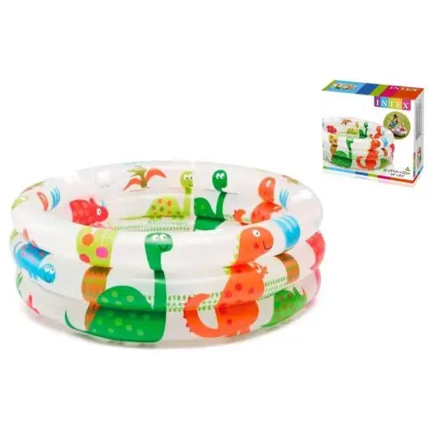Басейн Динозаврики, 61x22 см, 33 л, вага 0.5 кг, від 1 до 3 років, 57106