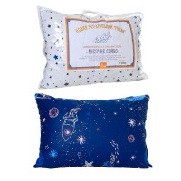 Подушка Місячне сяйво бавовна набивна силіконізоване волокно 50×70 см кольорова 4010062