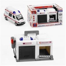 Паркинг Скорая кор. 37*25*19,8см, CLM-557