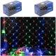 Гірлянда-сітка електрична кольорова, 144 лампочки