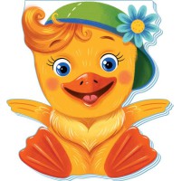 Книга Кумедні лапки, Каченя (українською)