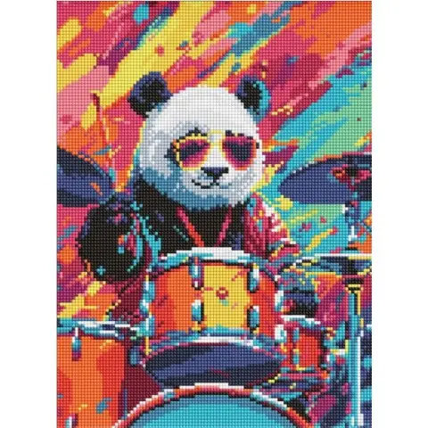 Набір з алмазною мозаїкою Барабанщик AMO8055, 30x40 см